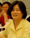 建設部城建司副司長陳蓁蓁在會上講話