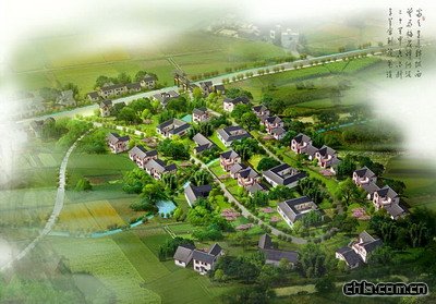 棚花村一號(hào)組團(tuán)效果圖