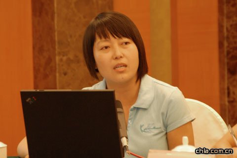 重慶大學建筑學院副院長杜春蘭第三屆全國青年風景園林師沙龍上發言