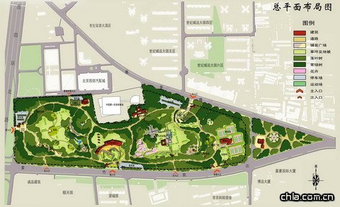 曙光防災公園總平面圖