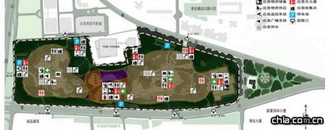 曙光防災公園應急設施分布圖