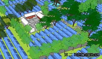 曙光防災(zāi)公園第二副主揮中心鳥(niǎo)瞰圖