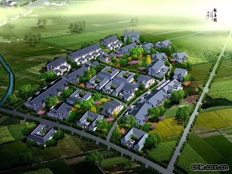 5號組團鳥瞰效果圖