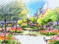 上海大華公園世家景觀設(shè)計(圖)