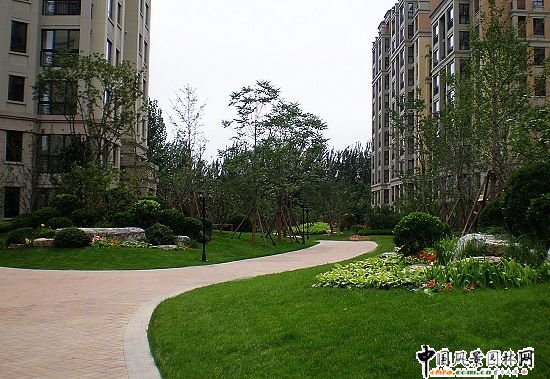 北京綠城百合公寓六標段景觀工程