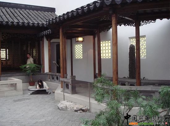 美國紐約大都會藝術博物館“明軒”庭院