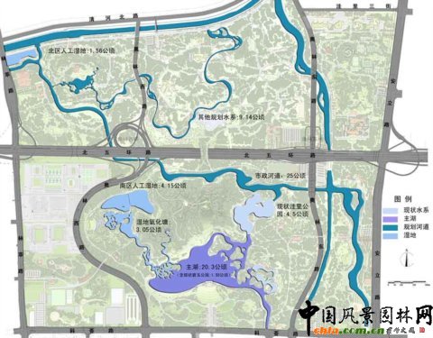 全園水系規(guī)劃圖