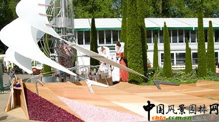 2009年切爾西花展最佳創意獎??香水園(組圖)