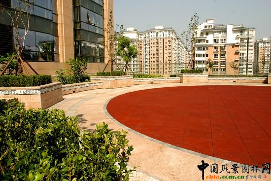 09年北京市精品工程之國瑞城A區(qū)屋頂綠化