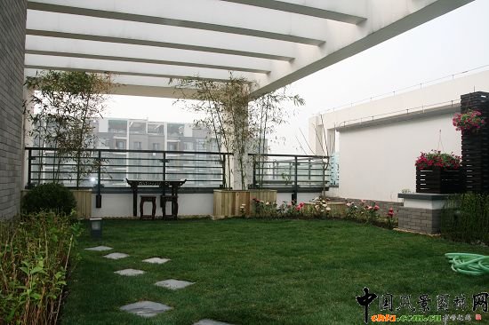 奧運村屋頂綠化--2009年北京市優質工程