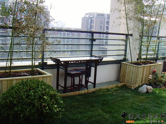奧運村屋頂綠化--2009年北京市優質工程