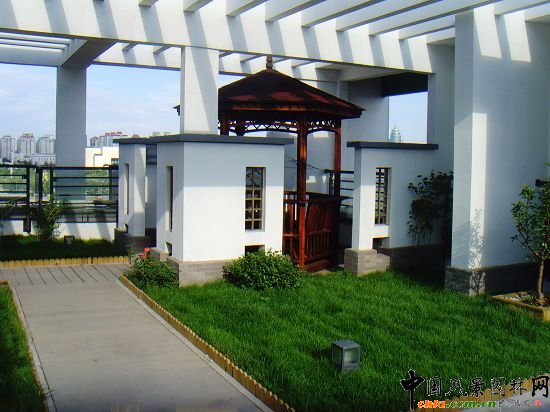 奧運村屋頂綠化--2009年北京市優質工程