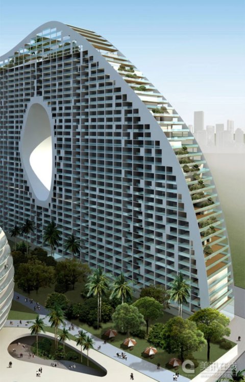 北海假山式住宅設計