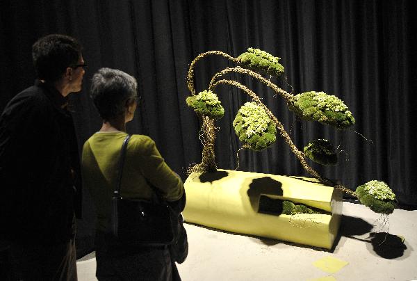 第34屆根特花展在比利時西部城市根特開幕