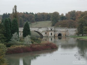 英國自然風景式園林代表之布倫海姆園