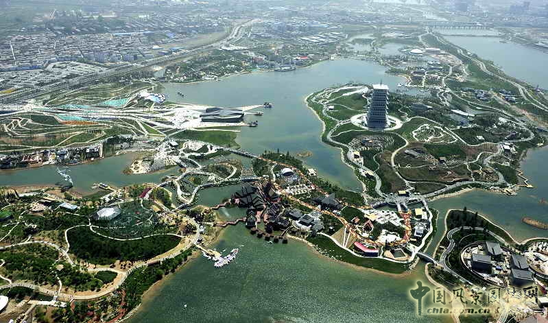 盛葉夏樹(shù) 世園會(huì) 景觀規(guī)劃 航拍實(shí)景