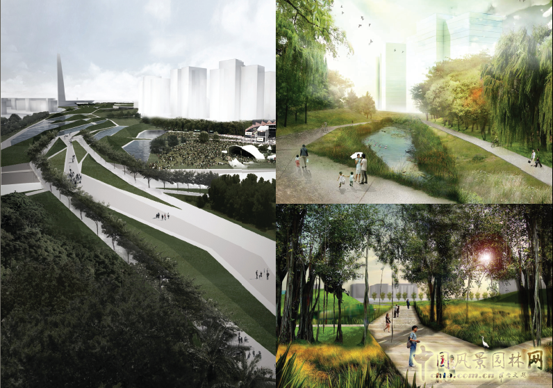 伊娃?卡斯特羅 設計 規劃 景觀 臺中市中央公園 中國風景園林網