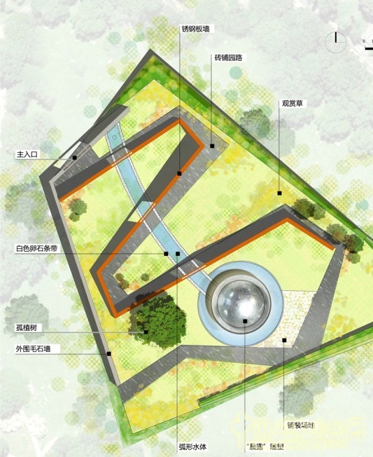王繼旭 園林 城市建設(shè) 景觀工程 設(shè)計師廣場 門園