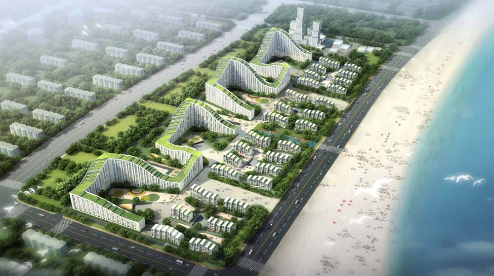 天津東疆港  中國風景園林網