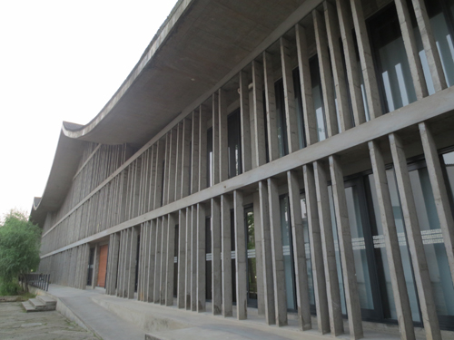 中國美術學院 王澍 綠色 建筑 設計 屋頂 綠化 中國風景園林網