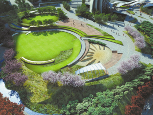 望江公園效果圖 