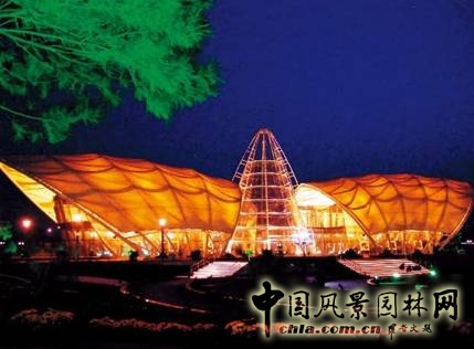 劉秀晨 綠色的云 北京 國(guó)際雕塑園 中國(guó)風(fēng)景園林網(wǎng)