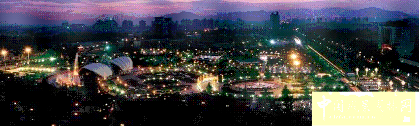 劉秀晨 綠色的云 北京 國際雕塑園 中國風(fēng)景園林網(wǎng)