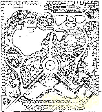 劉秀晨 綠色的云 古城公園 規(guī)劃設(shè)計(jì) 中國(guó)風(fēng)景園林網(wǎng)