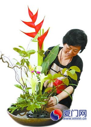 福建 插花 花卉