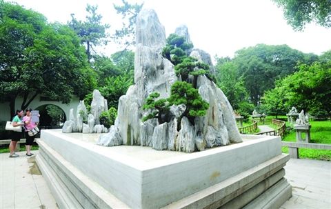 巨石盆景