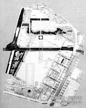 圖6　巴黎拉維萊特公園設(shè)計(jì)方案