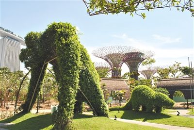 新加坡觀光新景點(diǎn)濱海灣花園由英國景觀事務(wù)所Grant Associates設(shè)計(jì)