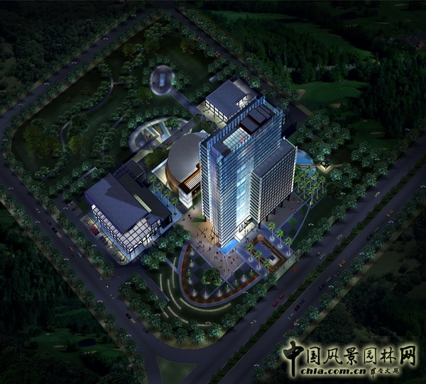 中山電力大樓 景觀設計 何小強 屋頂綠化 中國風景園林網(wǎng)