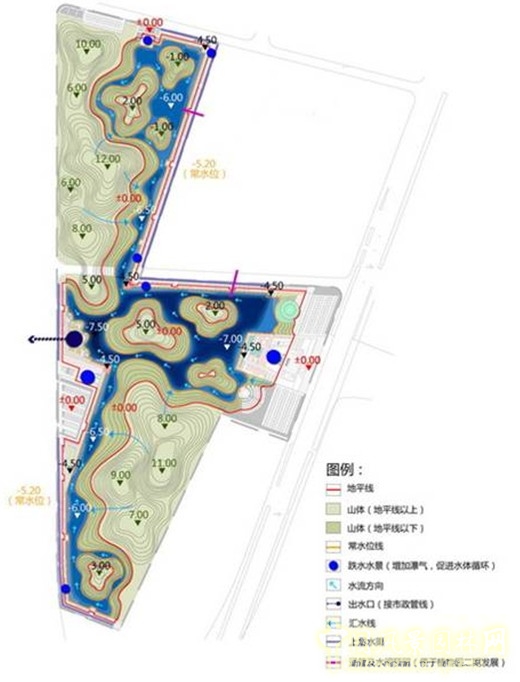 水體及豎向設(shè)計(jì)