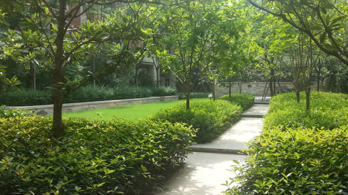 住宅內庭景觀