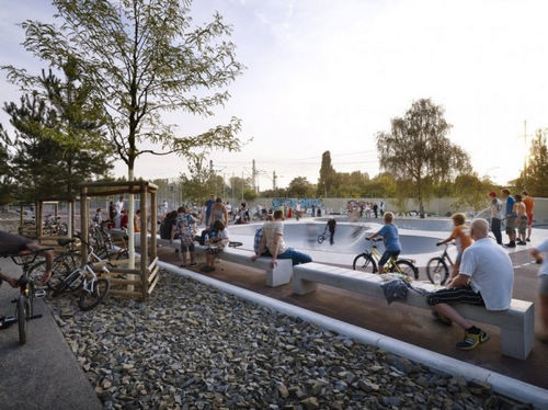 Gleisdreieck公園 景觀設計 鐵路景觀