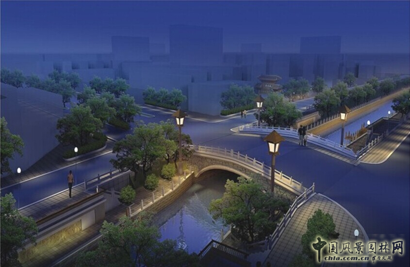 河道景觀 景觀設(shè)計(jì) 河道綠化 景觀方案