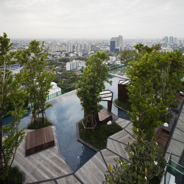 曼谷拉普繞18號(hào)公寓花園景觀設(shè)計(jì)