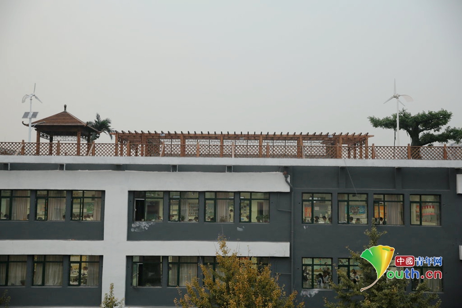 北京八一中學 屋頂花園 樓頂游泳池 樓頂花園