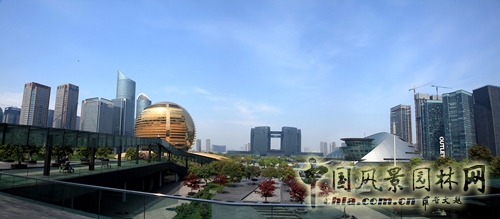 杭州錢江新城核心區(qū)