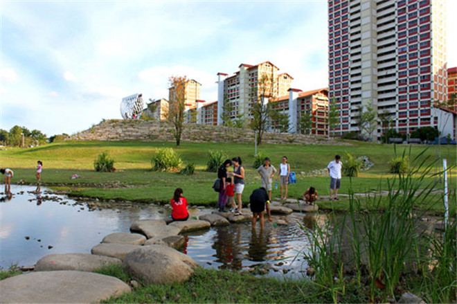 改變新加坡水文機理的城市河流公園