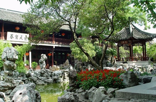 個園：揚州鹽商園林的珍品