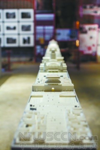 第十四屆威尼斯國際建筑雙年展上，中國城市館展覽現場。