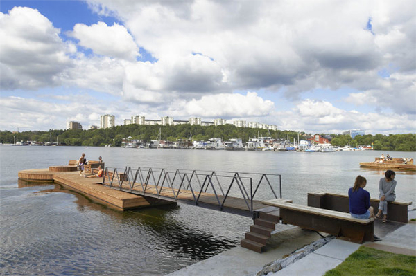 瑞典Hornsbergs Strandpark 濱海帶狀景觀