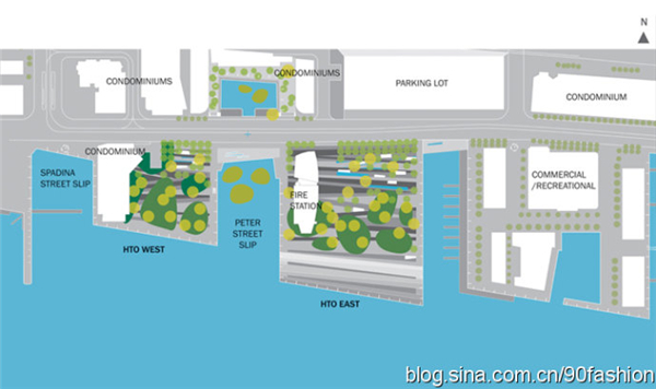 加拿大多倫多HTO濱水公園環(huán)境景觀設計