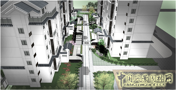 中天建中：河南開封新區·眾意馨園大型居住區景觀項目