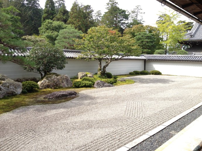 日式枯山水庭院賞析