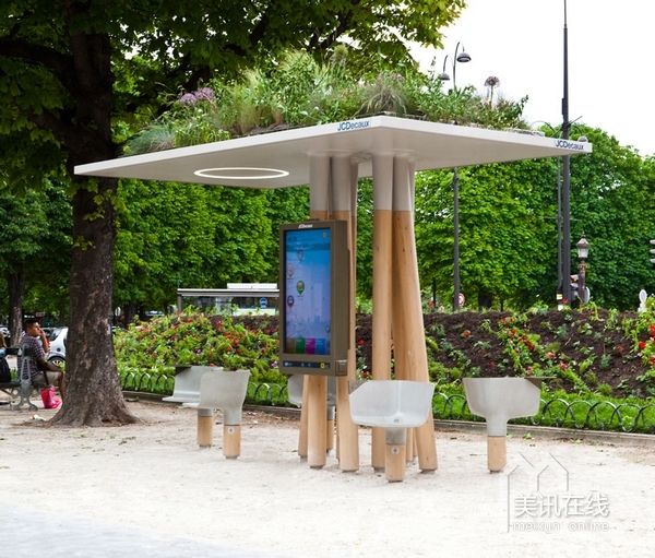 JCDecaux：城市公共設施景觀設計案例