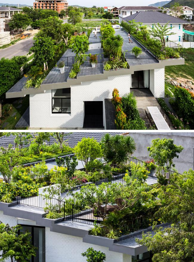 越南芽莊大型屋頂花園設計案例