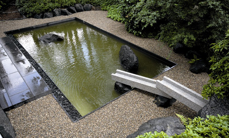 日本寒川神社花園景觀賞析